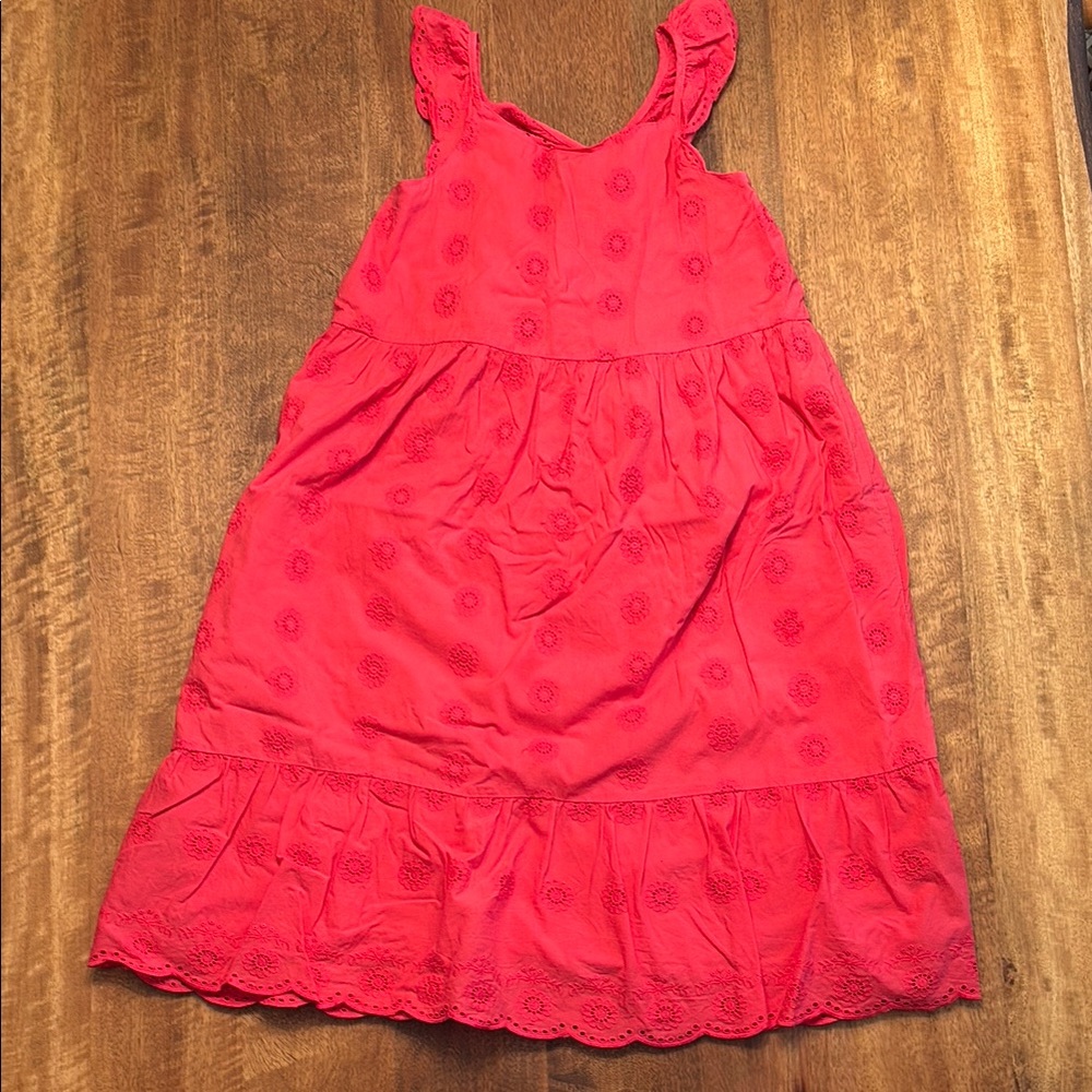 Charming Red Kids Dress